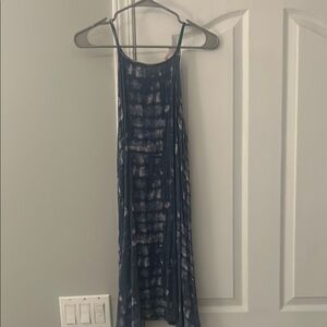 Mossimo Supply Co. Blue Halter Sundress